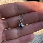 Emerald Cut Pendant, Created Emerald, Dainty Emerald Pendant, Baguette Cut Pendant, Minimalist Pendant, Created Emerald Pendant, 925 Silver(1)