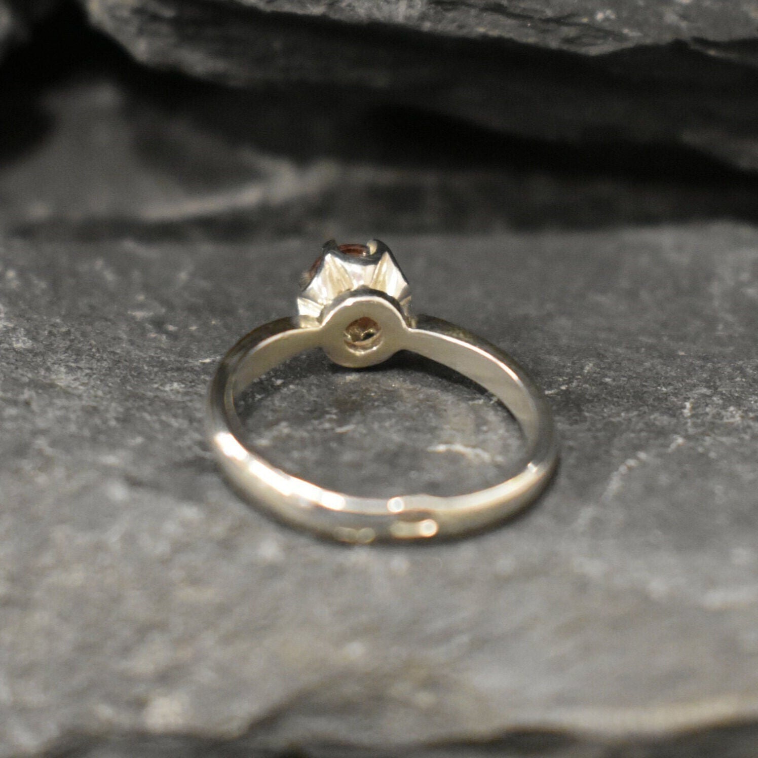 Pink Tourmaline Ring, Tourmaline Ring, Natural Tourmaline, October Birthstone, Solitaire Ring, Vintage Ring, Pink Ring, Solid Silver Ring