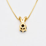 2910-P-nONY: Gold Vermeil 18k Natural Onyx