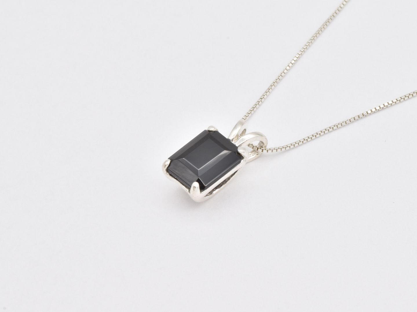 1059-P-nONY: Sterling Silver 925 Genuine Natural Onyx