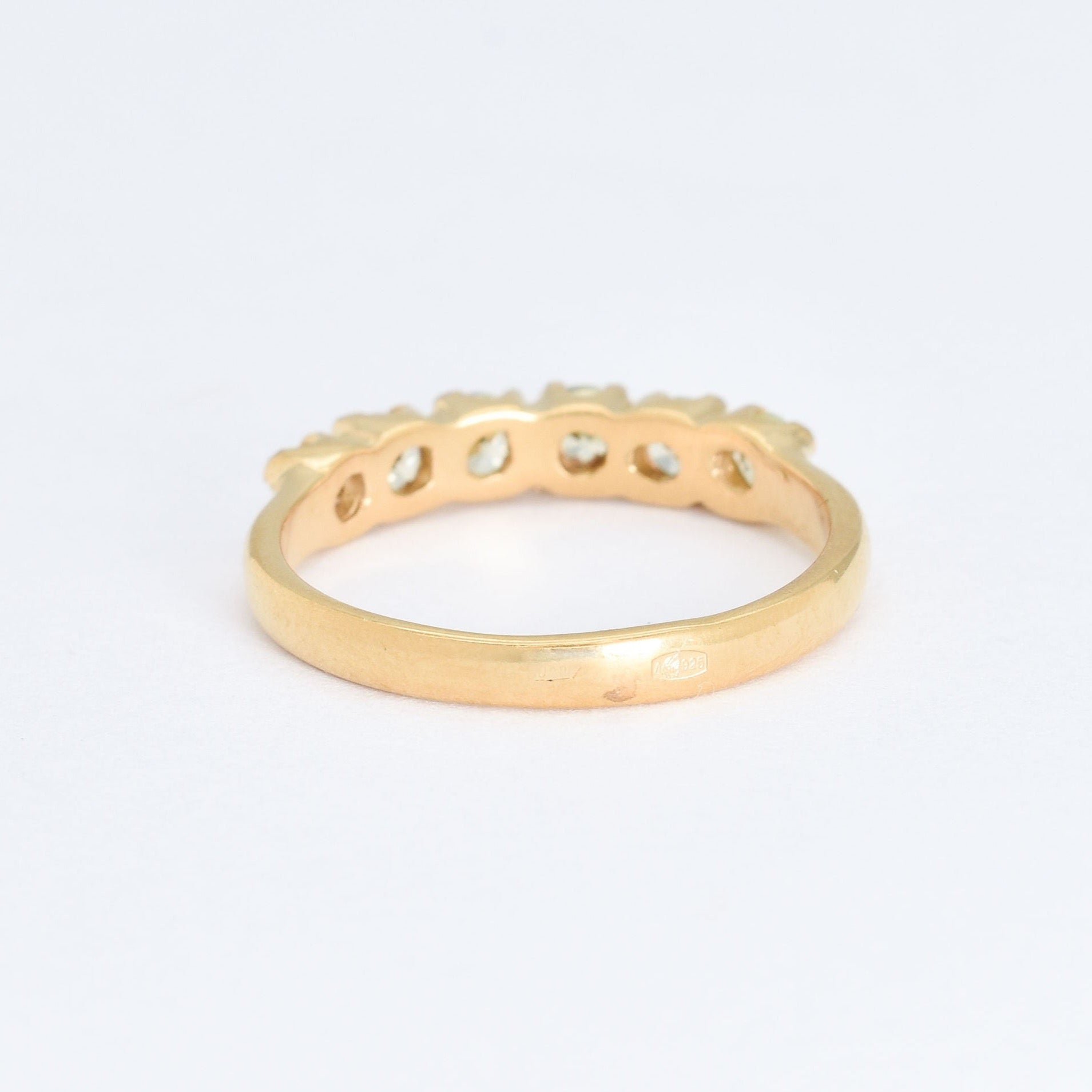 2587-R-cPER: Gold Vermeil 18k Peridot