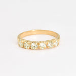 2587-R-cPER: Gold Vermeil 18k Peridot