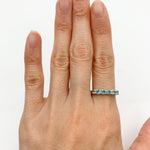 2587-R-cBTP: Sterling Silver 925 Blue Topaz