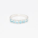 2587-R-cBTP: Sterling Silver 925 Blue Topaz