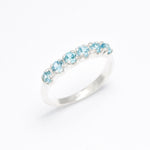 2587-R-cBTP: Sterling Silver 925 Blue Topaz
