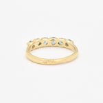 2587-R-cBTP: Gold Vermeil 18k Blue Topaz