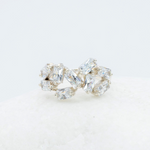 Diamond Baguette Ring, Cluster Diamond Ring